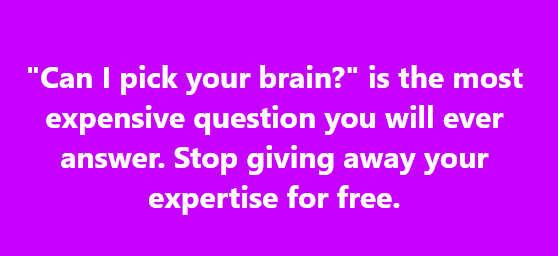 I really love the people who think abt me & my services...