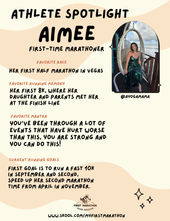 Athlete Spotlight: Aimee!