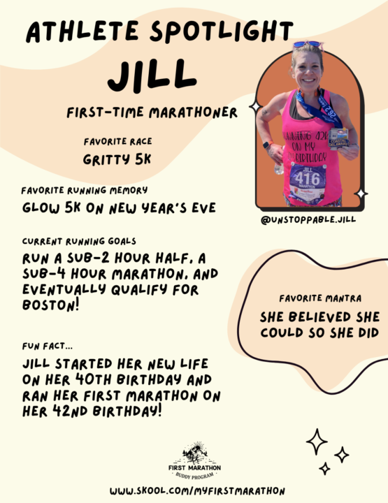 Athlete Spotlight: Jill!