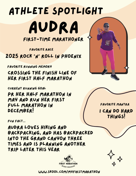 Athlete Spotlight: Meet Audra!