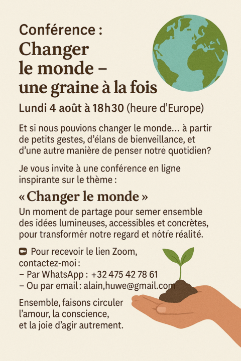 Changer le monde