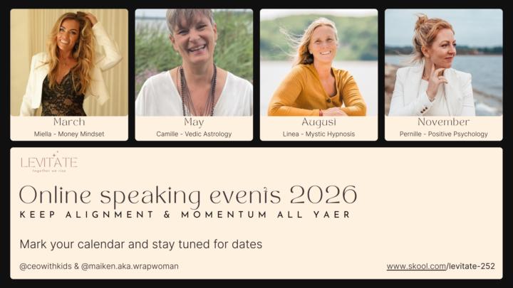 ✨ Get excited and mark your calendar ✨