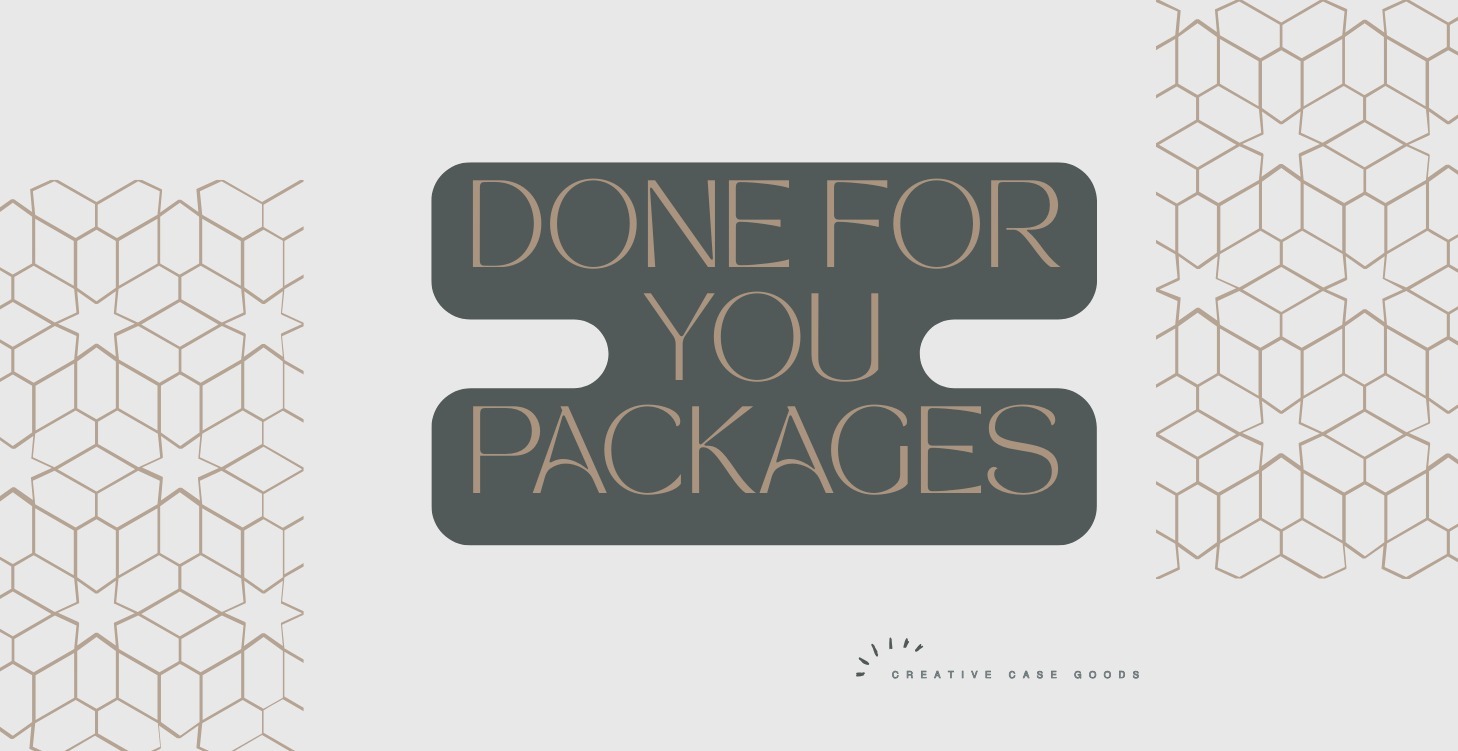 Done For You Packages