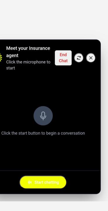 Voice Agent Widget Not Responsive on Mobile