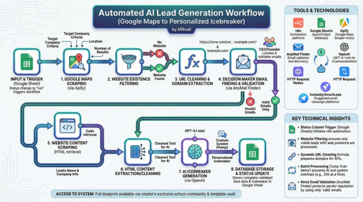 How To Generate Leads On Demand Automatically Using N8N