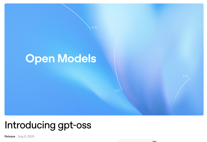 OpenAI is finally...open?