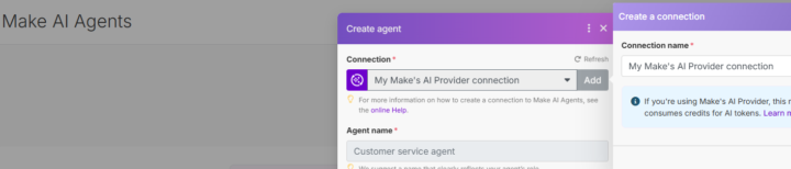 I can't open my OPENAI connection in AI Agent