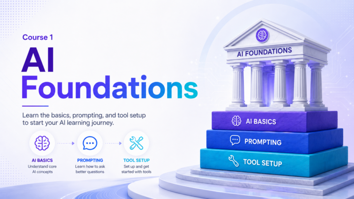 The AI Foundations course is now LIVE