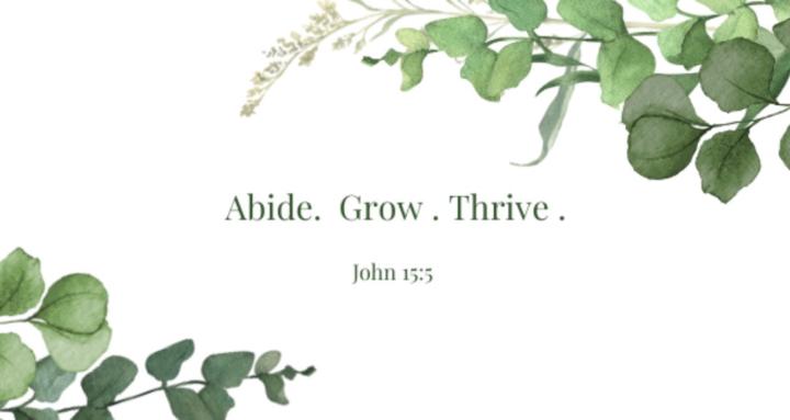 Abide & Thrive