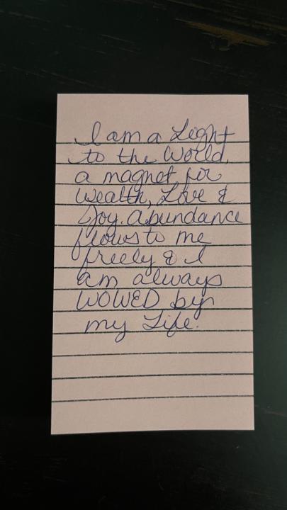 Have you created your Expansion ritual statement?