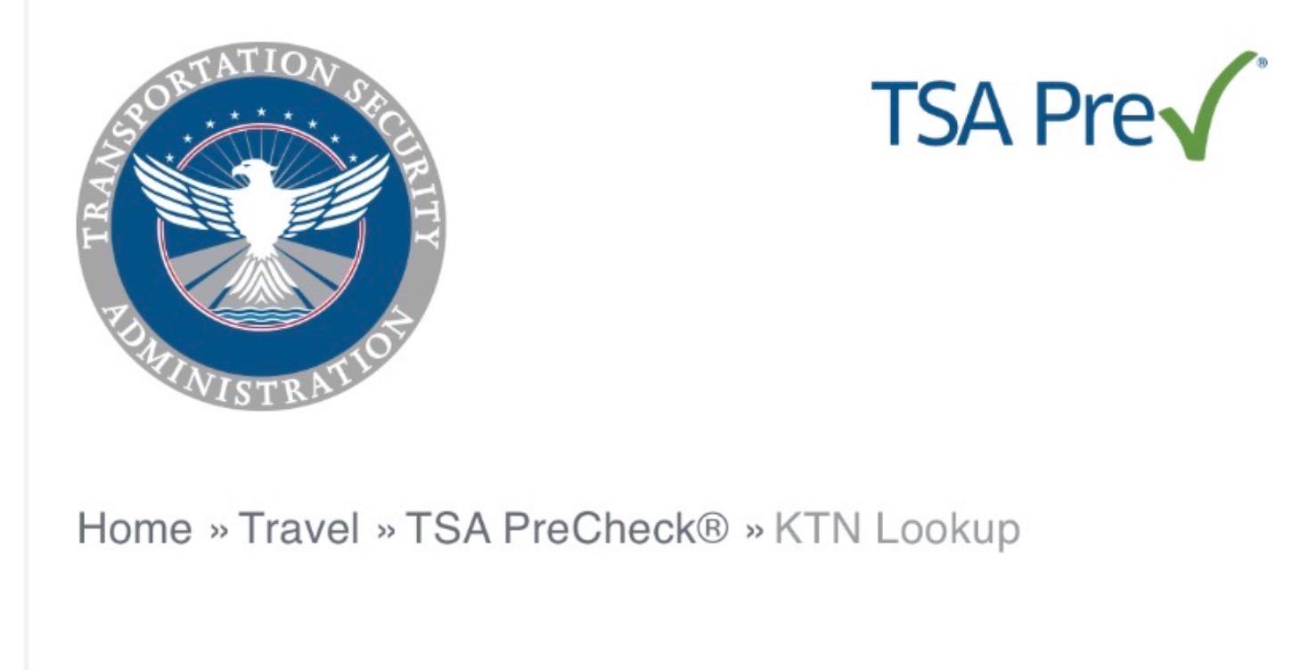 TSA pre check