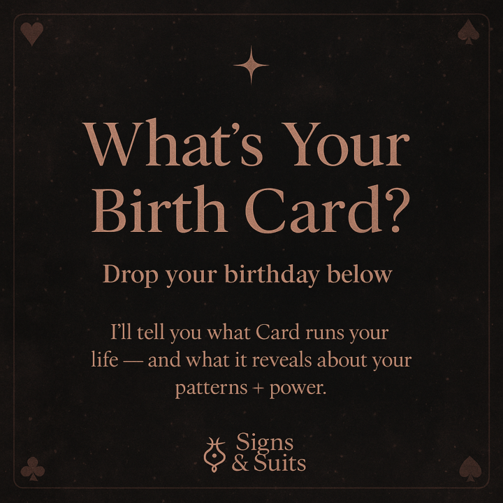 ✨ What’s Your Birth Card?