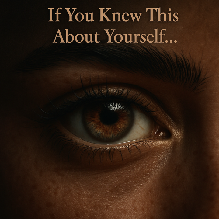 If You Knew This About Yourself… 👁️