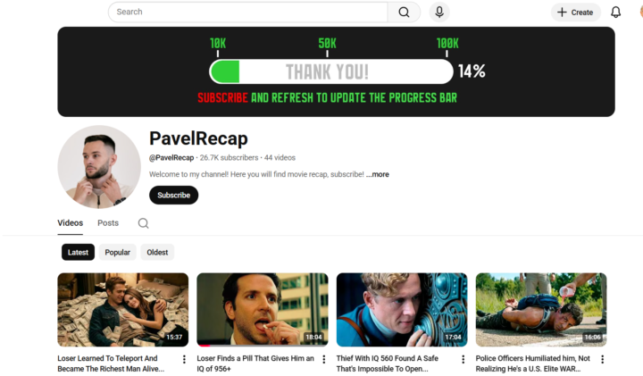 🔍🕵️ Channel Dissection -- Movie Re-cap Channel