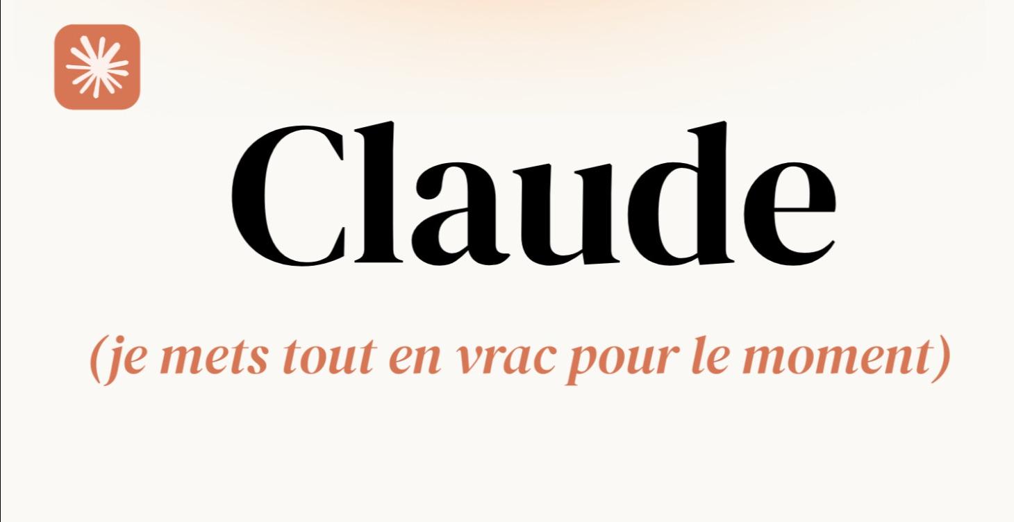 Ressources Claude