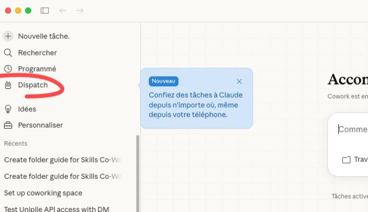 Tu peux maintenant donner des tâches à Claude depuis ton téléphone.