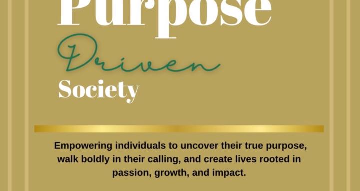 The Purpose Driven Society