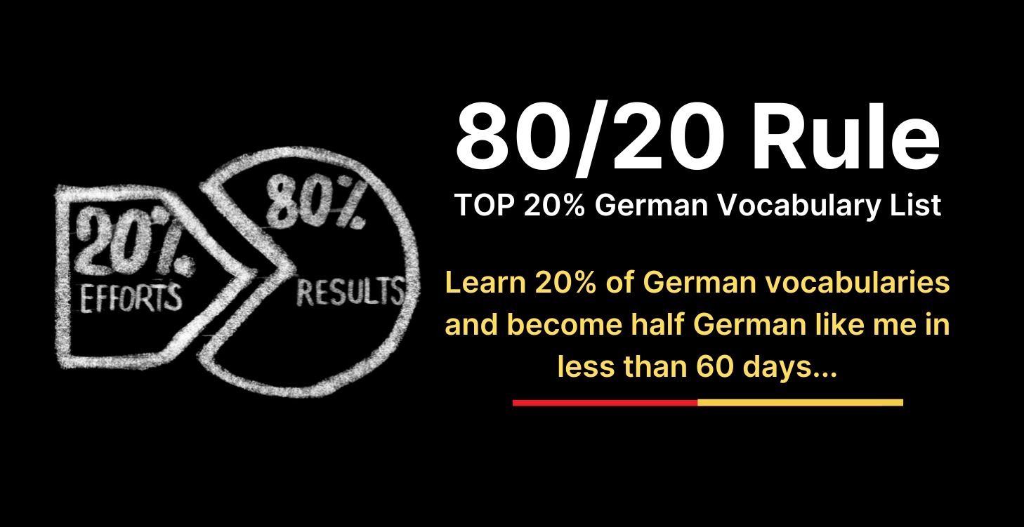 TOP 20% German Vocabularies