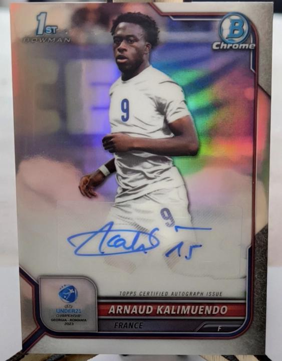 🔥 FOR SALE – Arnaud Kalimuendo Auto (Bowman Chrome U21)