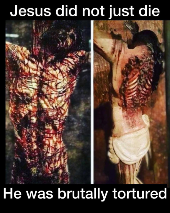 Jesus did not just die.