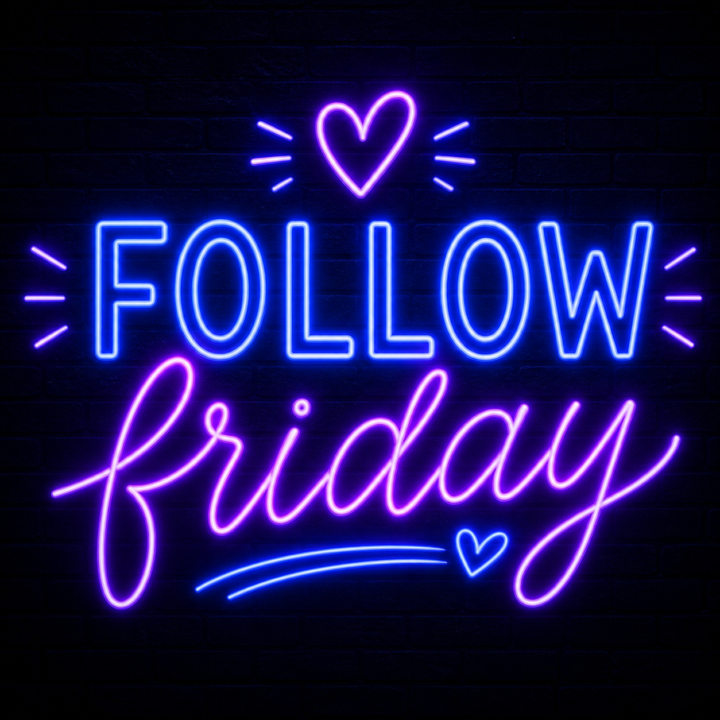 ✨FRIDAY FOLLOW✨ Let's get connected on Instagram!