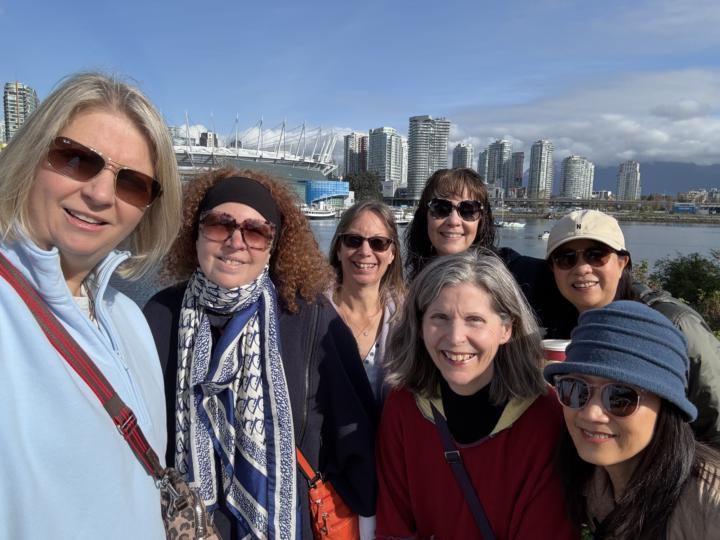 Look who I found on the Vancouver Seawall this morning?