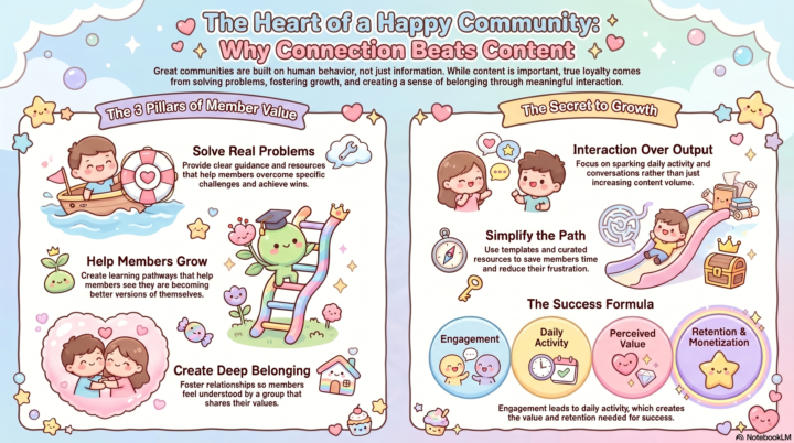 Community Is More Than Content