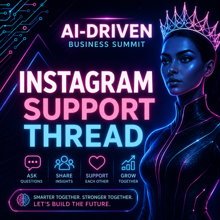 📣 OFFICIAL AI-SUMMIT INSTAGRAM SUPPORT THREAD