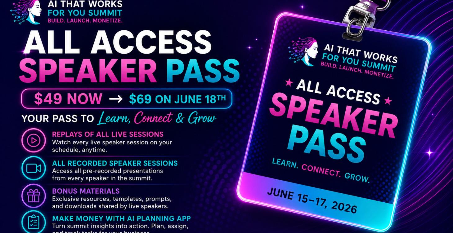 June All-Access Summit Speaker Passes