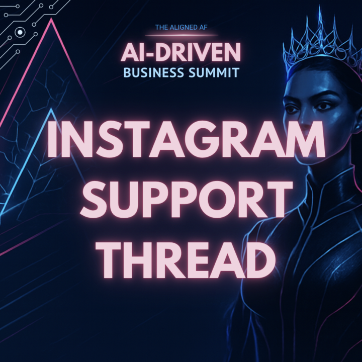 📣 OFFICIAL AI-SUMMIT INSTAGRAM SUPPORT THREAD