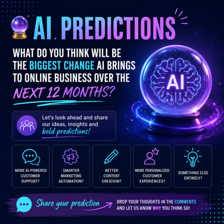 🔮 AI Predictions: What do you think the next 12 months will bring?