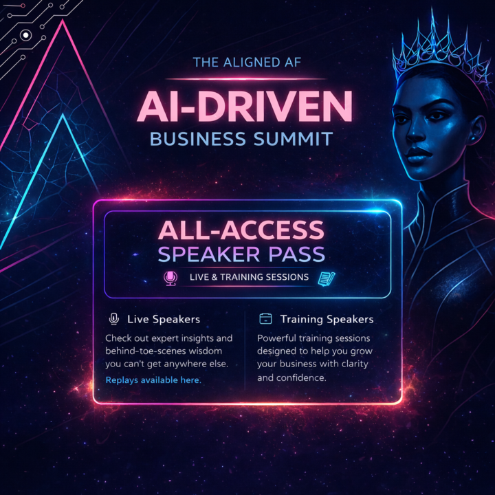 🔥 Your All-Access Speaker Pass: Live & Training Sessions