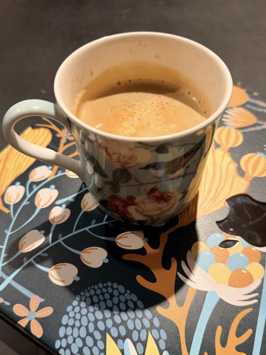 First Coffee only or first coffee with work?