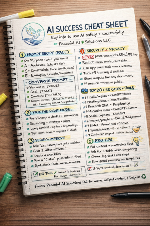 AI Cheat Sheets