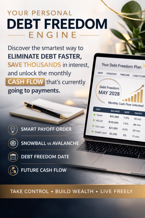 I just built a debt payoff tool and I'm over the moon excited!