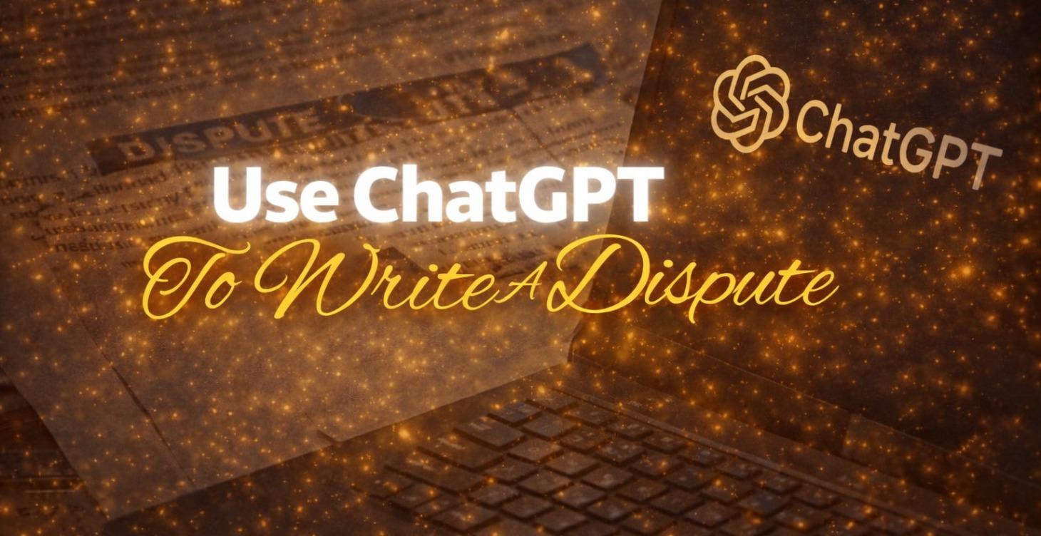 Use CHAT GPT To Get A Dispute Letter