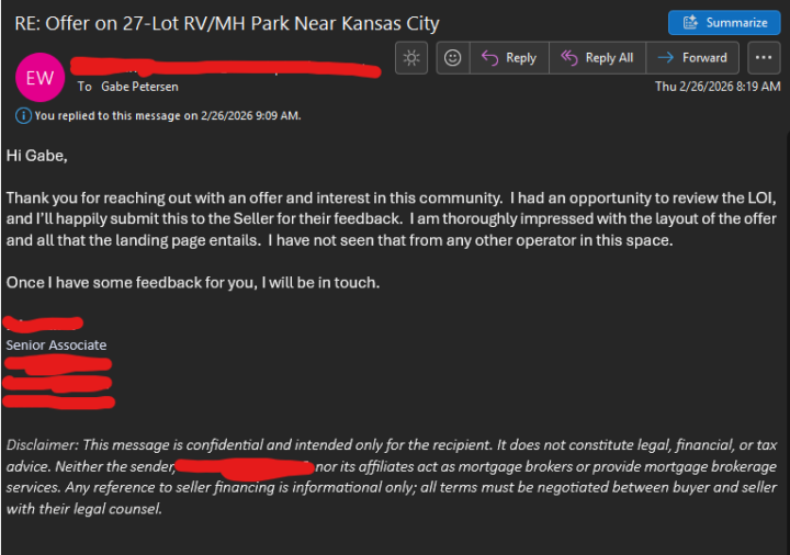 Brokers keep commenting on our AI-powered LOI approach 🚀
