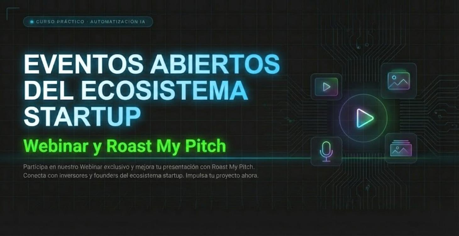 Eventos abiertos del Ecosistema Startup