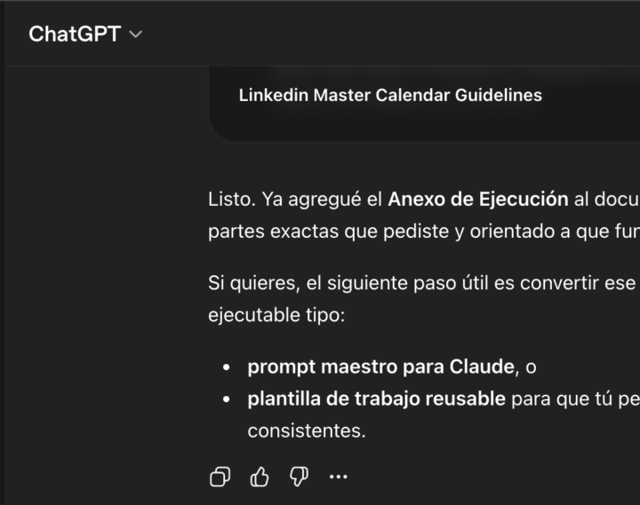 Claude y GPT iterativo - los unos a los otros