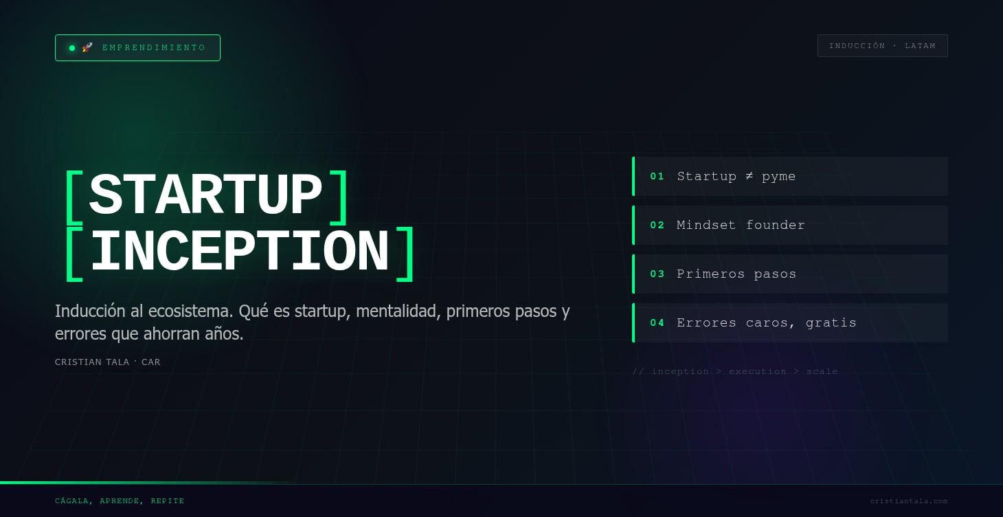 🚀 Startup Inception · LATAM