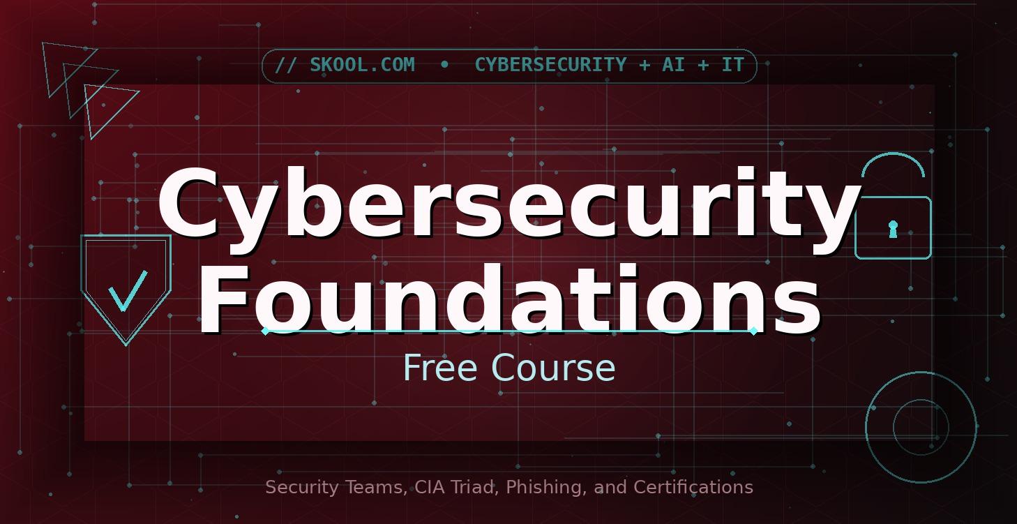 Cybersecurity Foundations (Free)