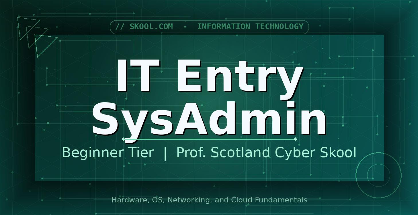 IT Entry Sysadmin Track