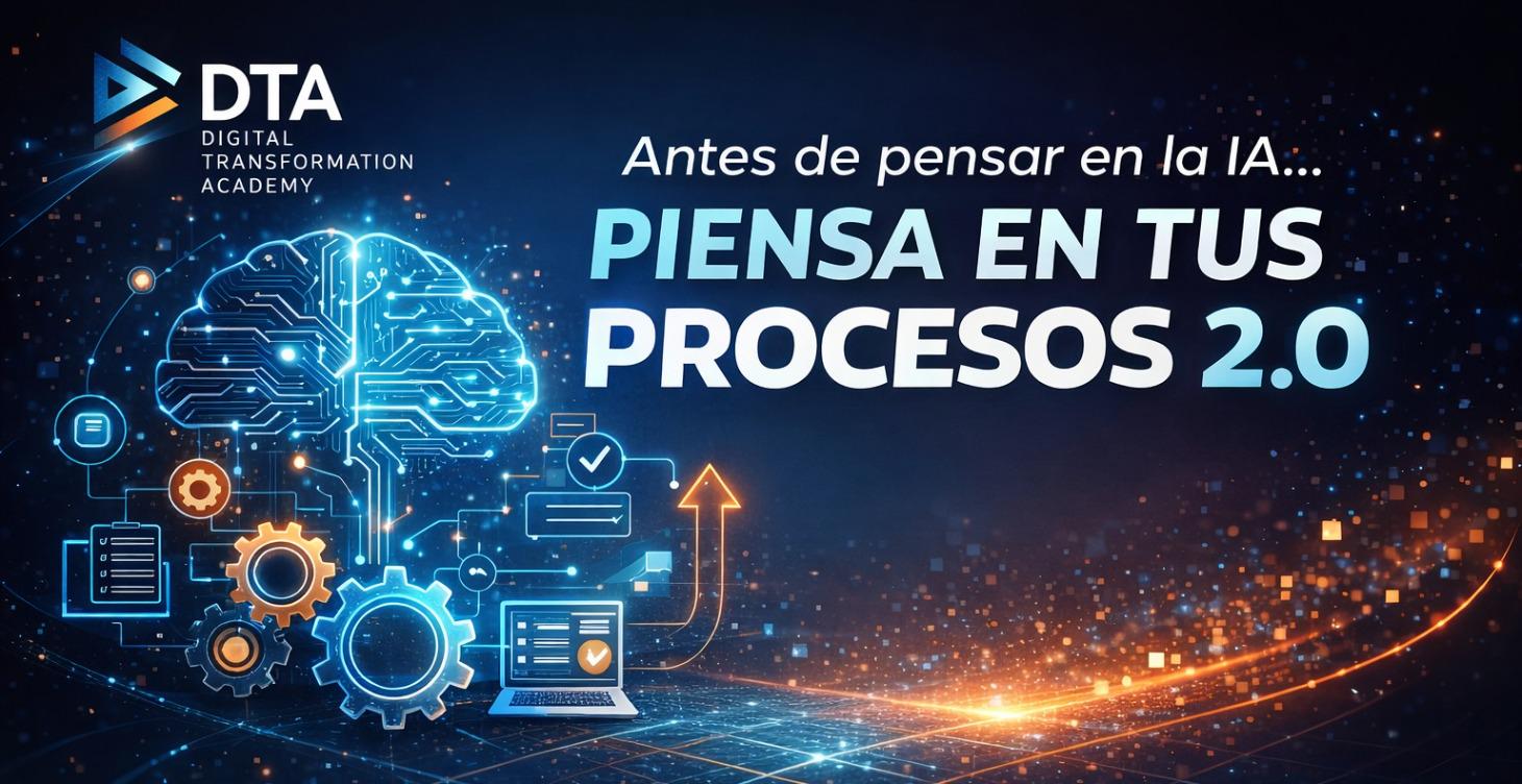 Antes de pensar en la IA piensa en tus procesos