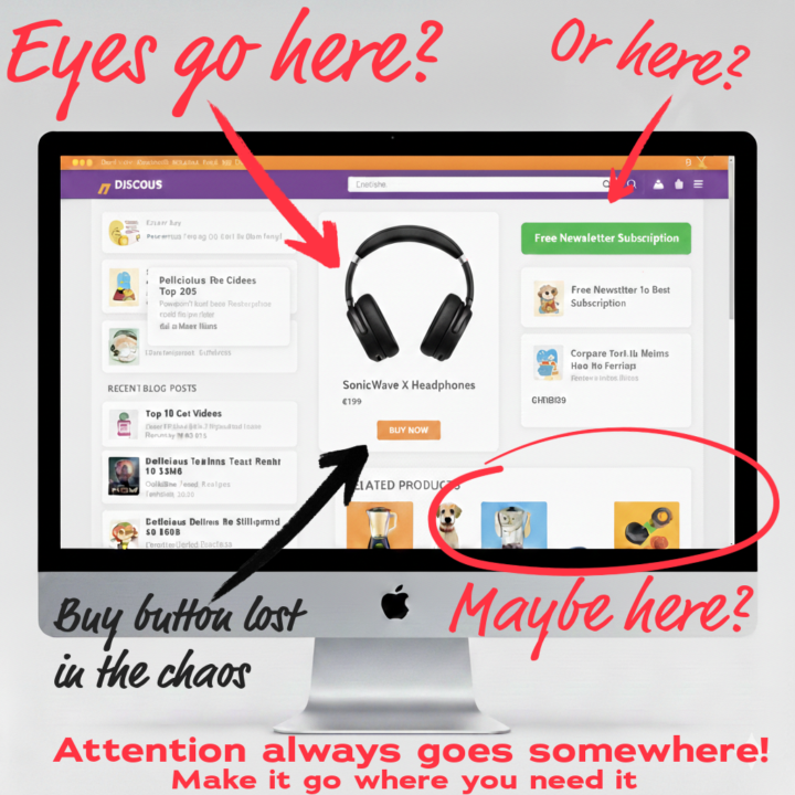 Attention Always Goes Somewhere