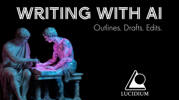 Writing with AI: Why outlines and drafts are still necessary.