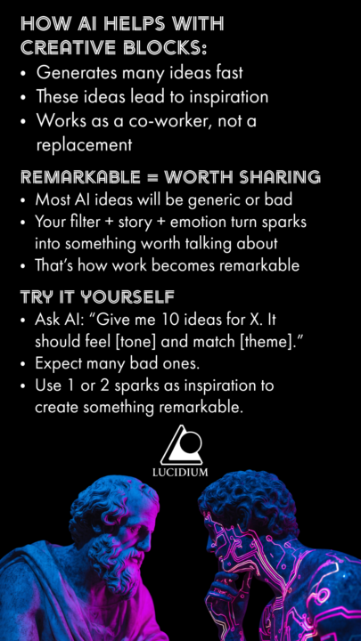 Breaking Through Creative Blocks with AI