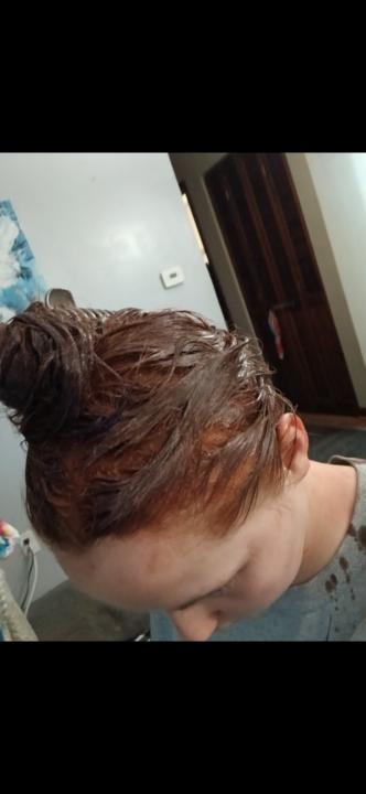 Before and After of my hair dye!