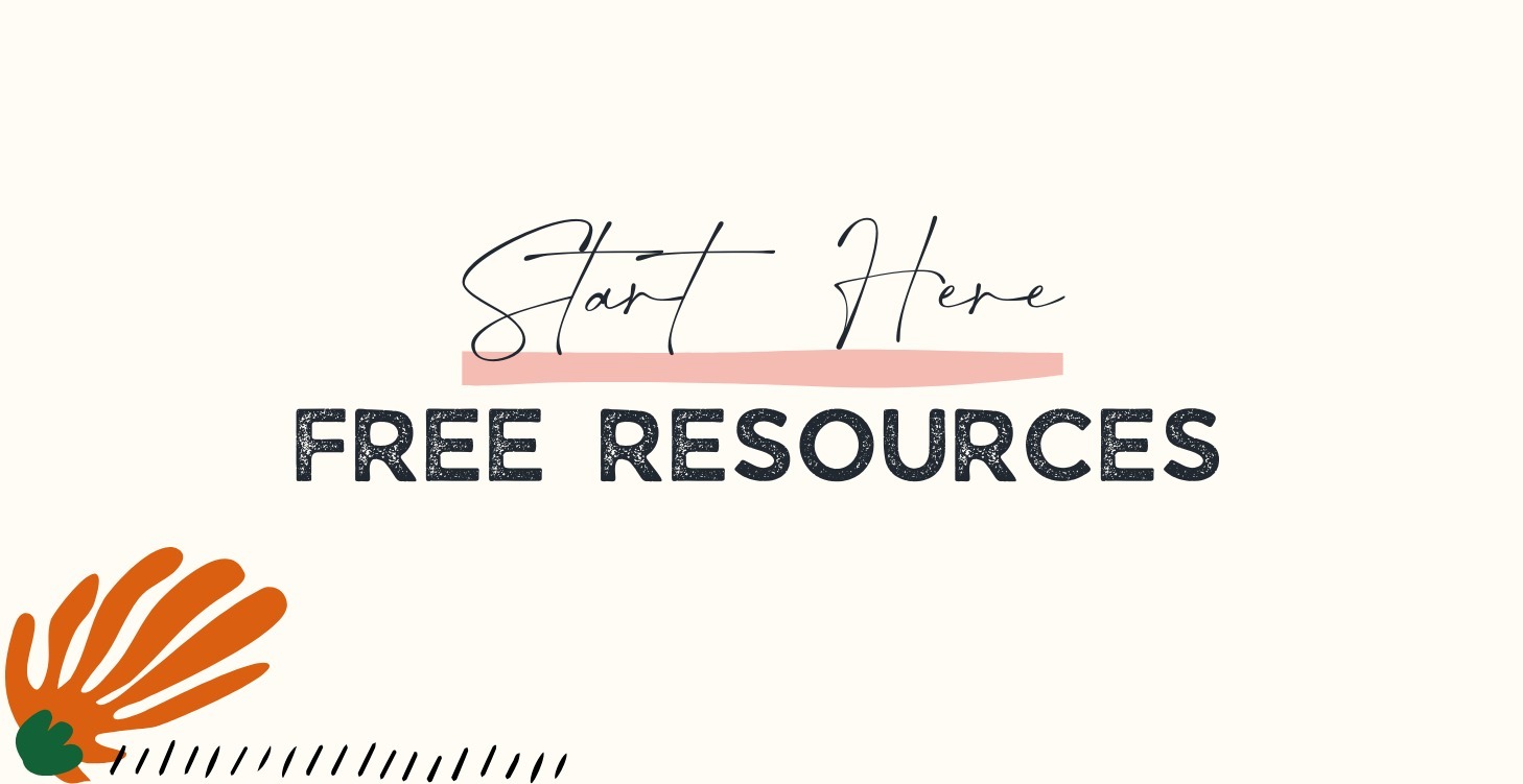 ⚡️ Start Here: Free Resources