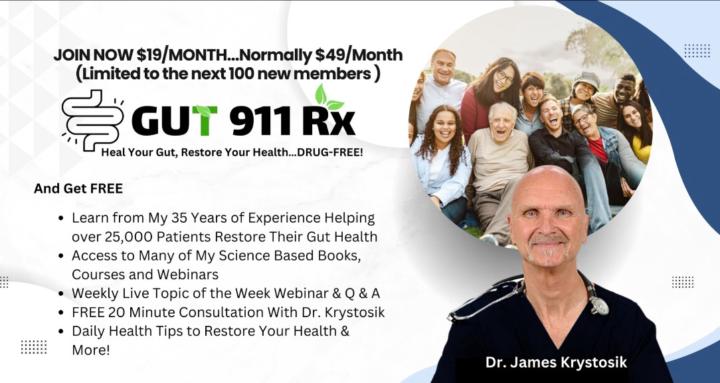 GUT 911 Rx with Dr. Krystosik