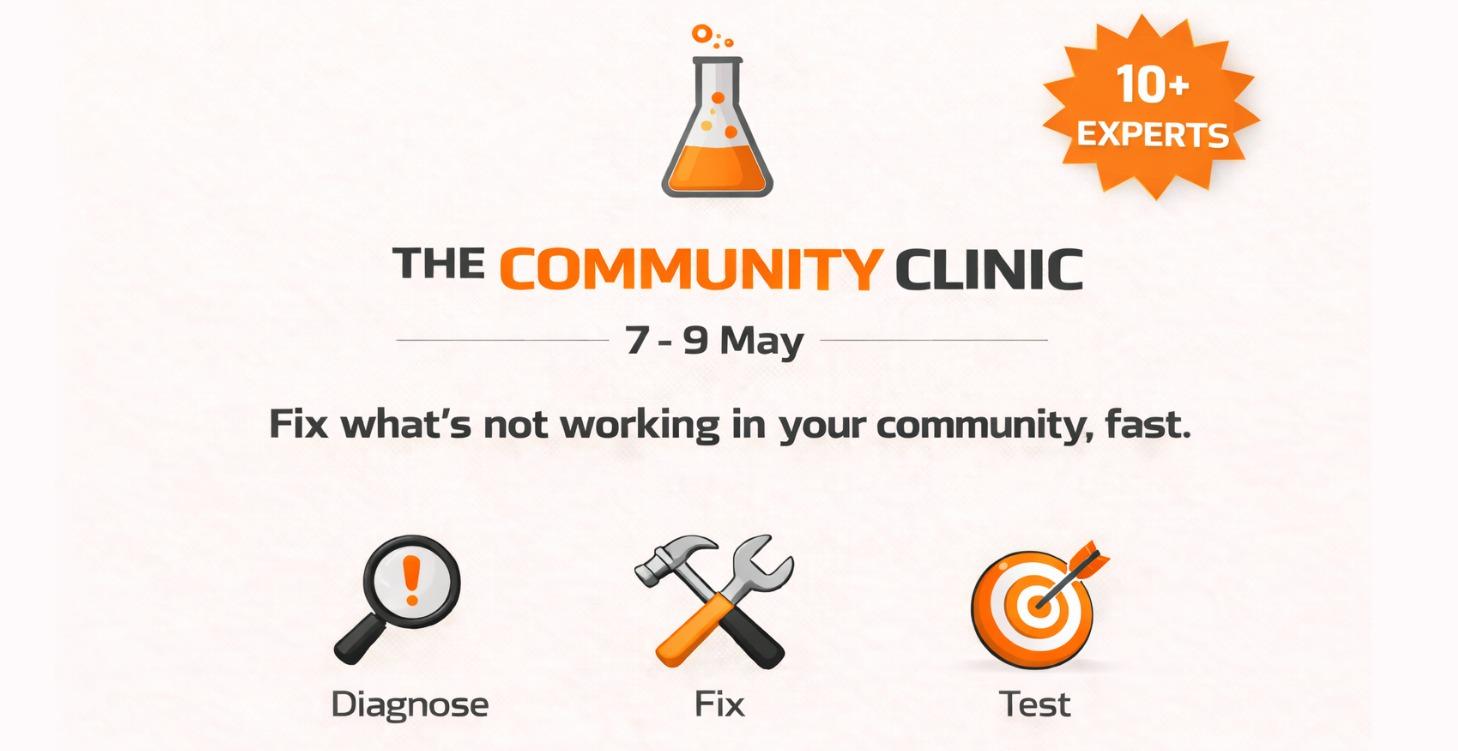 Community Clinic (7 - 9 May) All-access pass